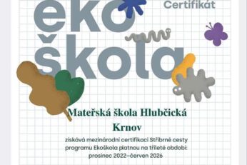 CERTIFIKÁT  EKOŠKOLA