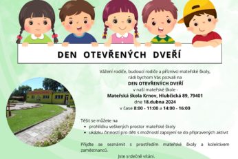 DEN OTEVŘENÝCH DVEŘÍ – MŠ HLUBČICKÁ